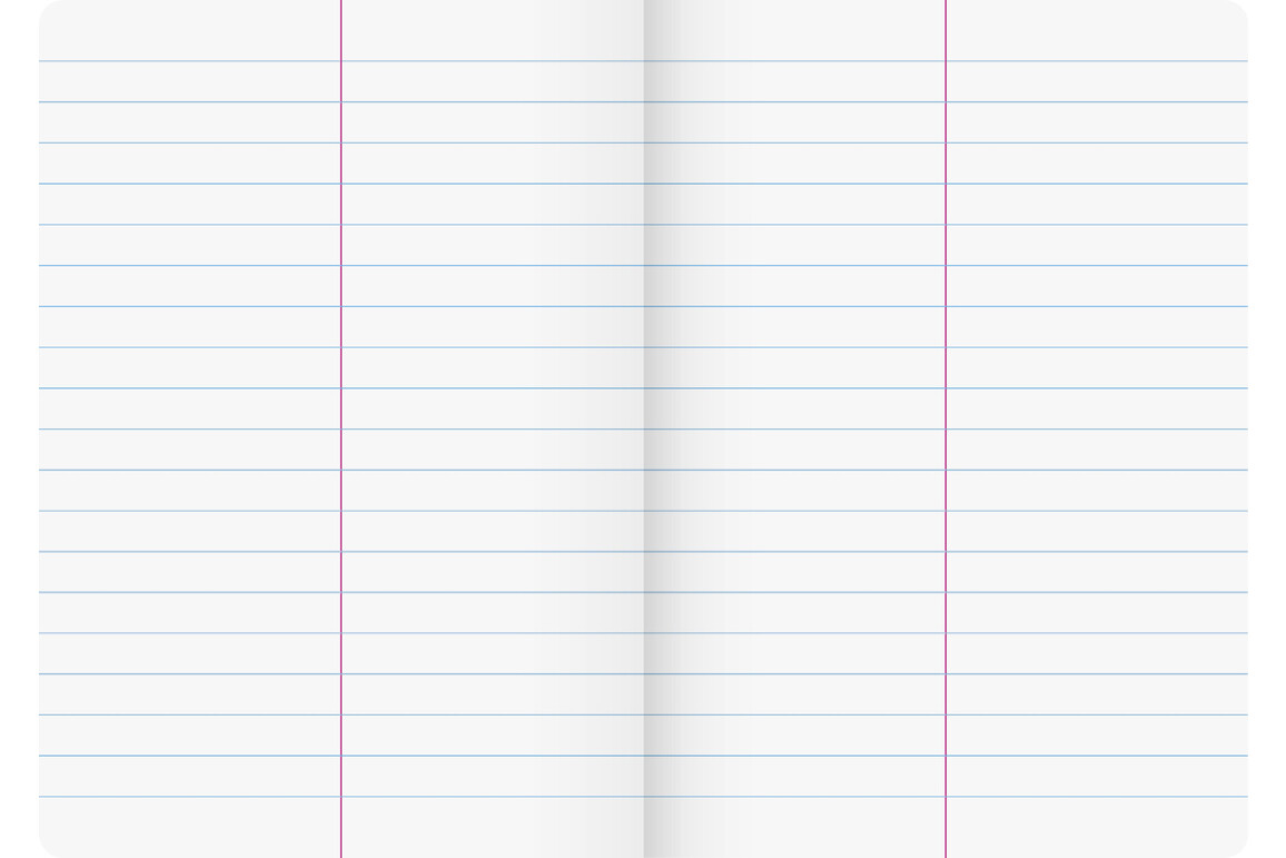 Heft Brunnen A5 40 Blatt glatt, Art.-Nr. 026454-00 - Paterno Shop