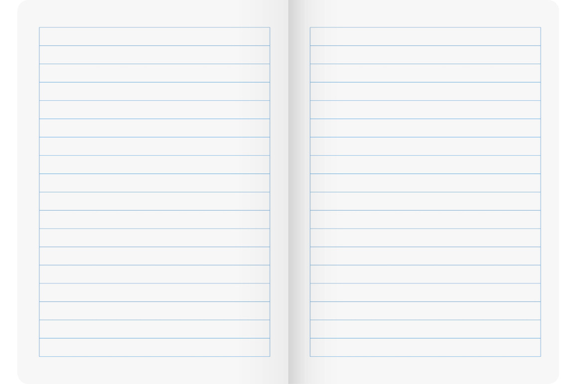 Heft Brunnen A5 40 Blatt glatt, Art.-Nr. 026454-00 - Paterno Shop