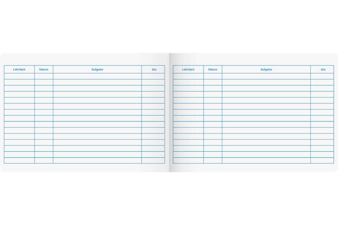 Aufgabenheft Brunnen A5 quer 16 Blatt, Art.-Nr. 02646816 - Paterno Shop