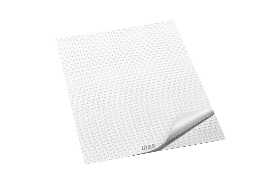 Flipchartpapier 68x99cm 20 Blatt 80g/qm kariert, Art.-Nr. 036441 - Paterno Shop