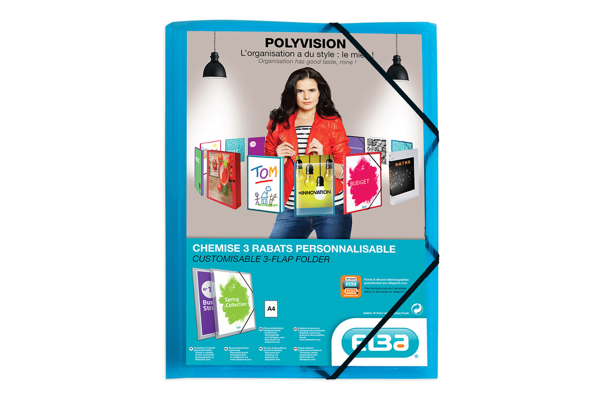 Sichtbuch Elba A4 Polyvision sortiert, Art.-Nr. 058034-SORT - Paterno Shop