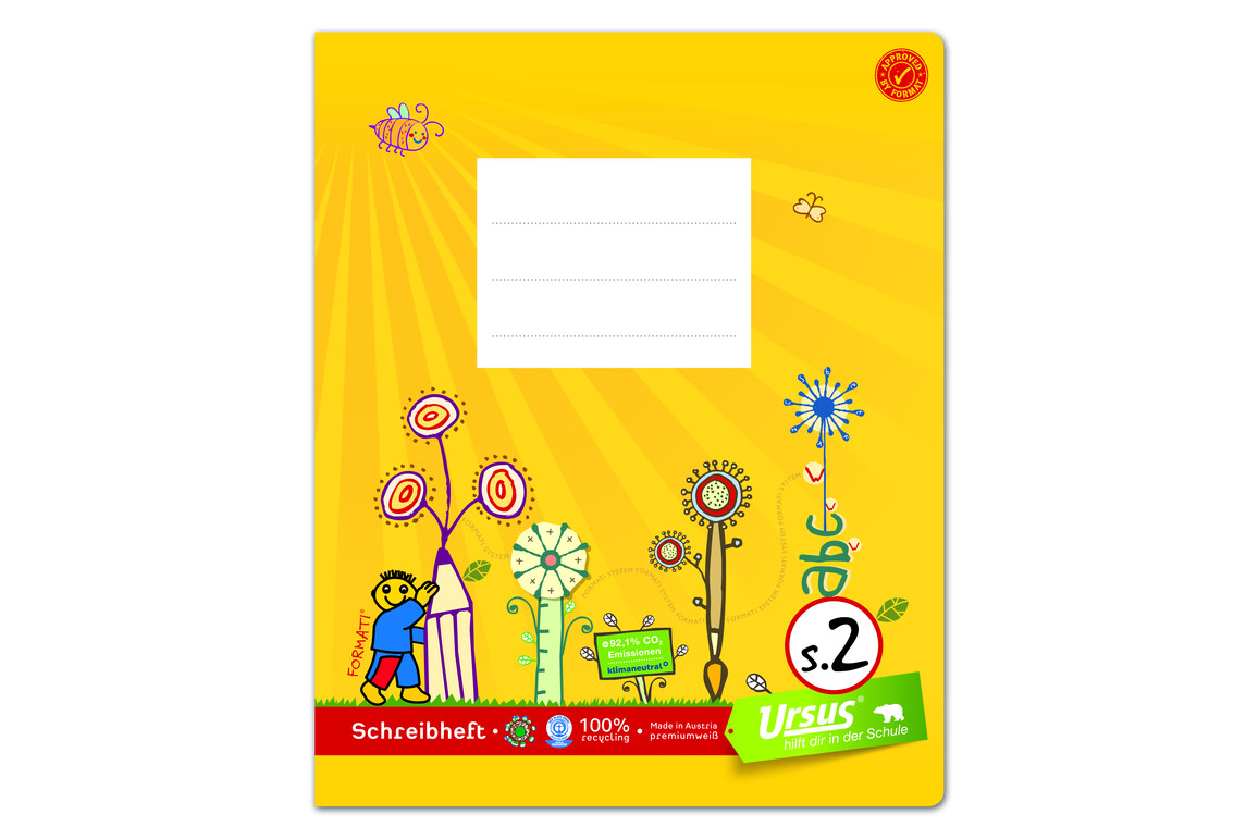 Heft Formati S2 Quart 20 Bl. lin., Art.-Nr. 060531-81 - Paterno Shop
