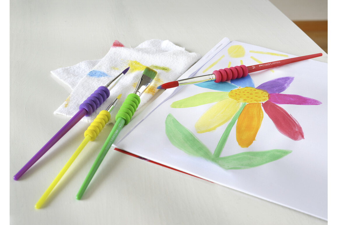 Pinselset Faber Castell 4er-Set, Art.-Nr. 481600 - Paterno Shop