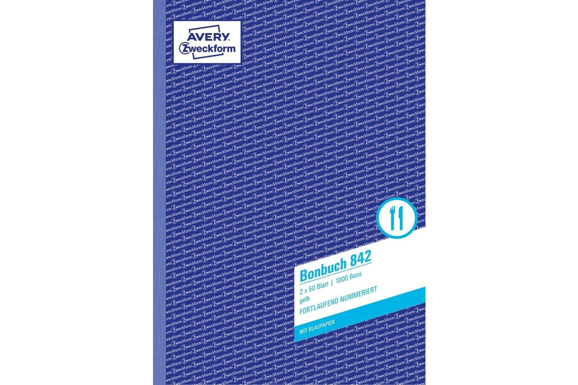 Bonbuch ZWF A4, Art.-Nr. 0842ZWF - Paterno Shop