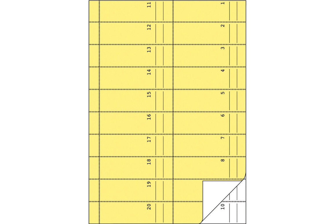 Bonbuch ZWF A4, Art.-Nr. 0842ZWF - Paterno Shop