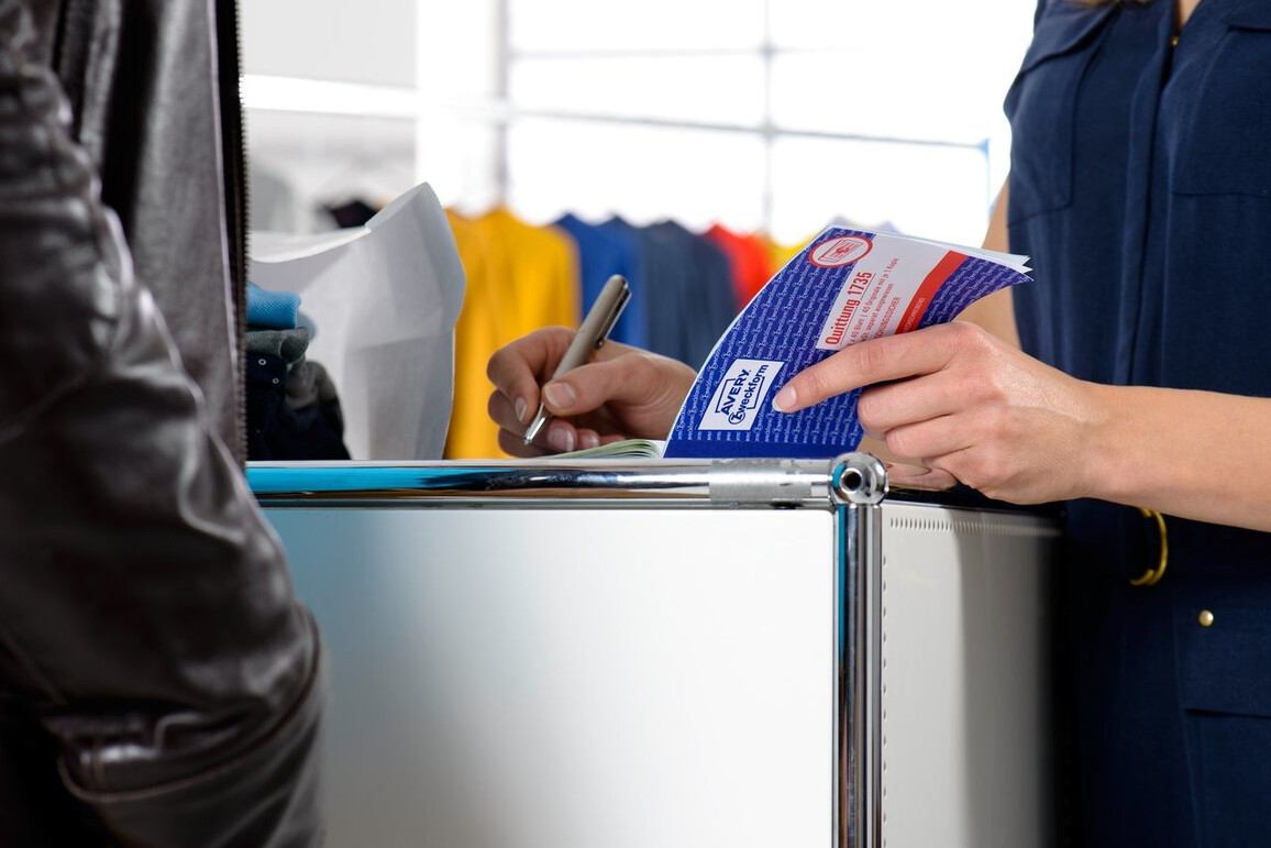 Quittung Kleinuntern. A6 SD 2x40 Blatt, Art.-Nr. 1742ZWF - Paterno Shop