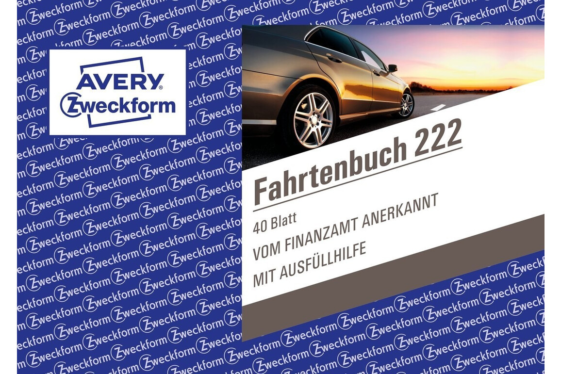 Fahrtenbuch A6 40 Blatt, Art.-Nr. 222ZWF - Paterno Shop Fahrtenbuch A6 40 Blatt, Art.-Nr. 222ZWF - Paterno Shop