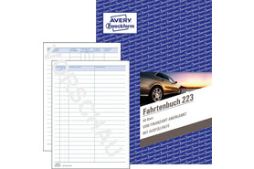 Fahrtenbuch A5 40 Blatt, Art.-Nr. 223ZWF - Paterno Shop