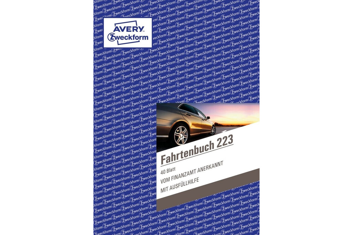 Fahrtenbuch A5 40 Blatt, Art.-Nr. 223ZWF - Paterno Shop