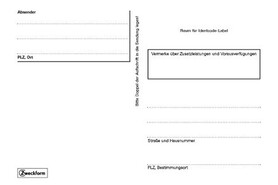 Adressaufkleberheft A6 Selbstkleber, Art.-Nr. 2826ZWF - Paterno Shop