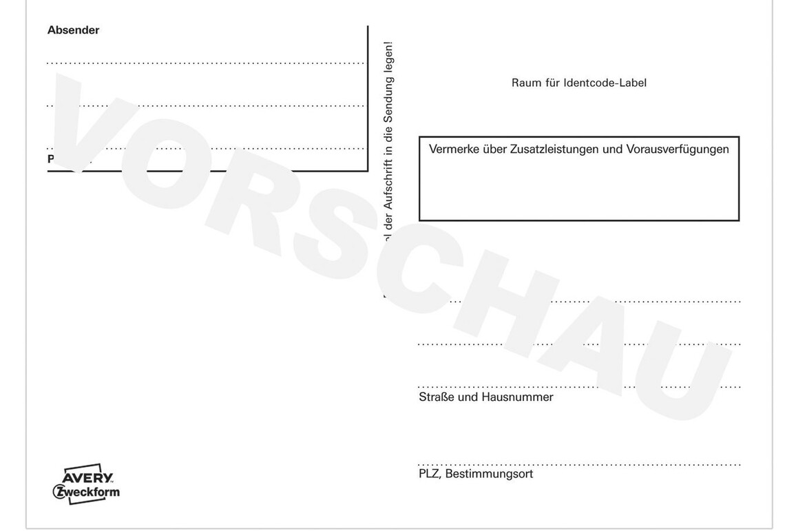 Adressaufkleberheft A6 Selbstkleber, Art.-Nr. 2826ZWF - Paterno Shop