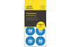 Prüfplaketten ZWF 2019 NoPeel 30mm, blau, Art.-Nr. 6946ZWF - Paterno Shop
