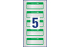 Inventar-Etiketten ZWF 50x20mm, grau, Art.-Nr. 6908ZWF - Paterno Shop