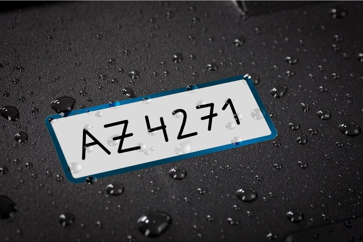 Inventar-Etiketten ZWF 50x20mm, blau, Art.-Nr. 6914ZWF - Paterno Shop