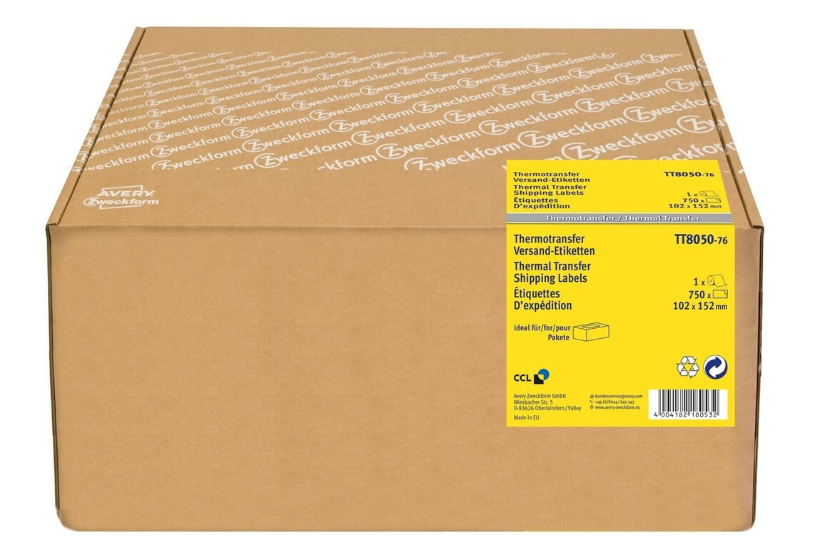 Thermotransferetiketten ZWF 102 x1 52 mm, 76Kern, Art.-Nr. TT8050-76 - Paterno Shop Thermotransferetiketten ZWF 102 x1 52 mm, 76Kern, Art.-Nr. TT8050-76 - Paterno Shop