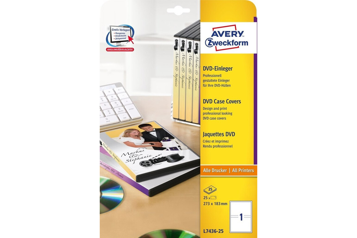 DVD-Einleger 273x183mm ILK, Art.-Nr. L7436-25 - Paterno Shop DVD-Einleger 273x183mm ILK, Art.-Nr. L7436-25 - Paterno Shop