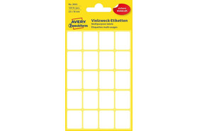 Etikett 22x18mm Vielzweck ws 120St, Art.-Nr. 3043ZWF - Paterno Shop