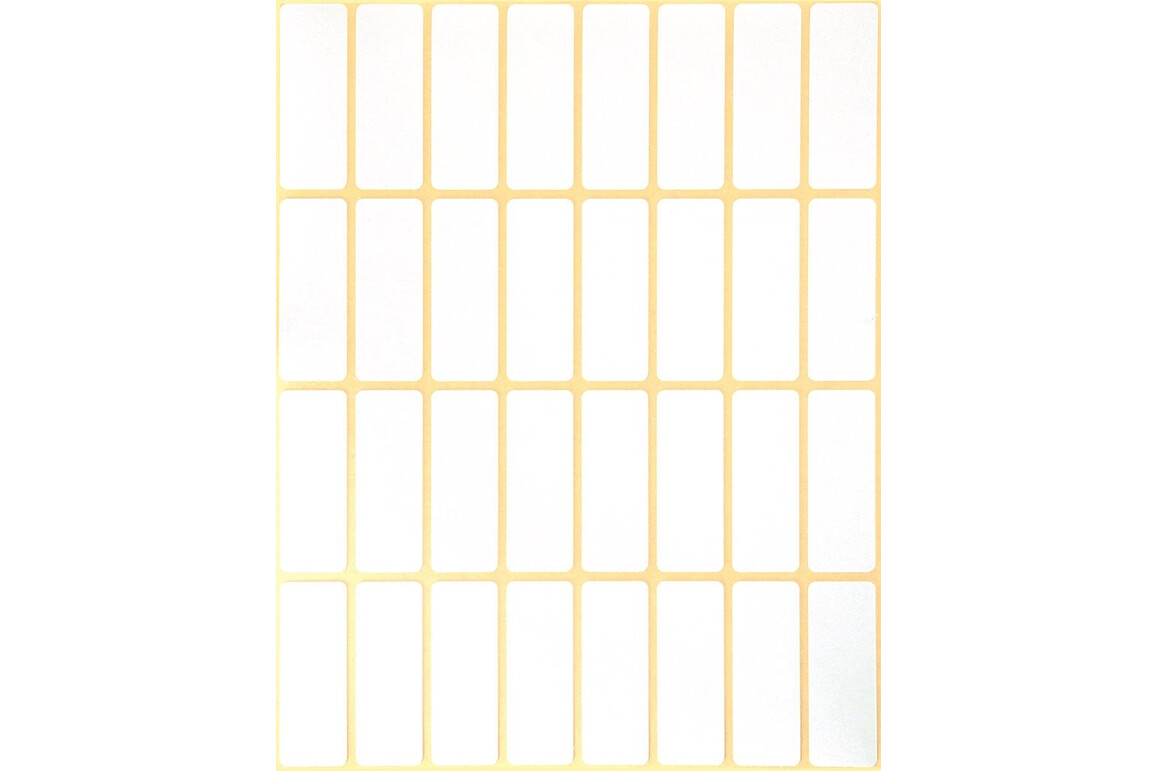 Etiketten weiss   38x14   FP, Art.-Nr. 3323ZWF - Paterno Shop