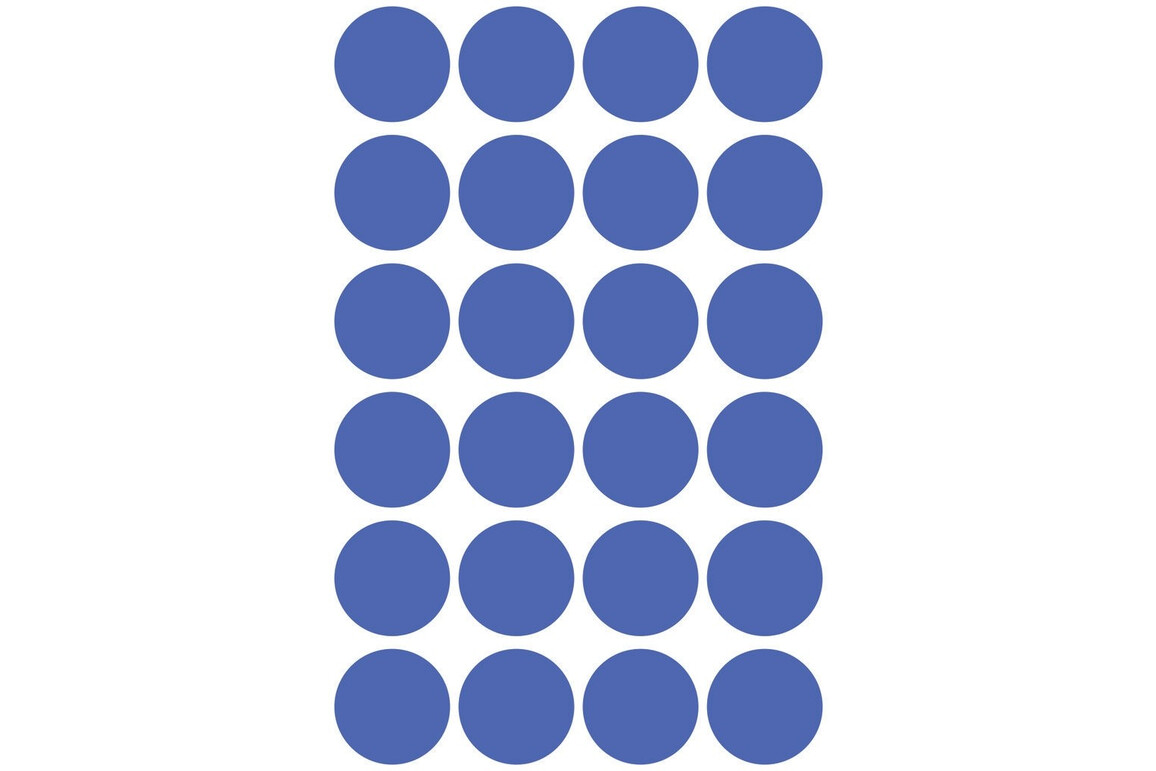 Markierungspunkte ZWF Ø 18mm, ablösb., blau, Art.-Nr. 3596ZWF - Paterno Shop