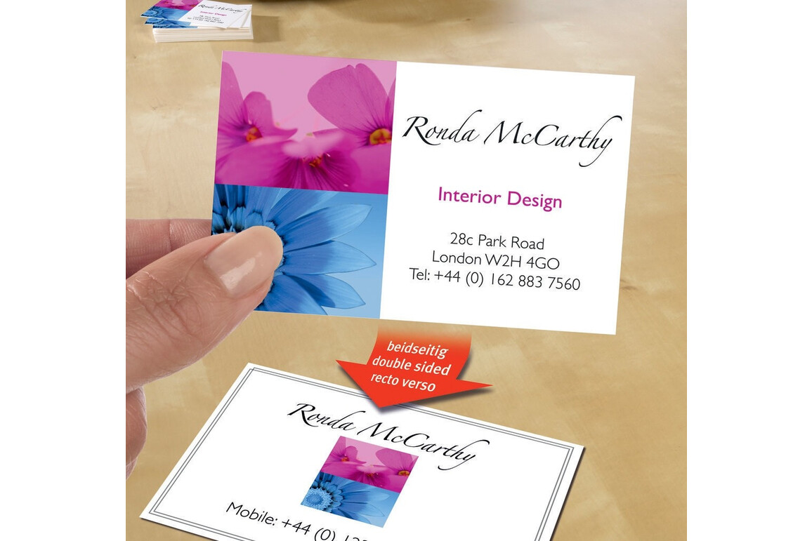 Visitenkarte IJ glossy quick u.clean, Art.-Nr. C32028-25 - Paterno Shop