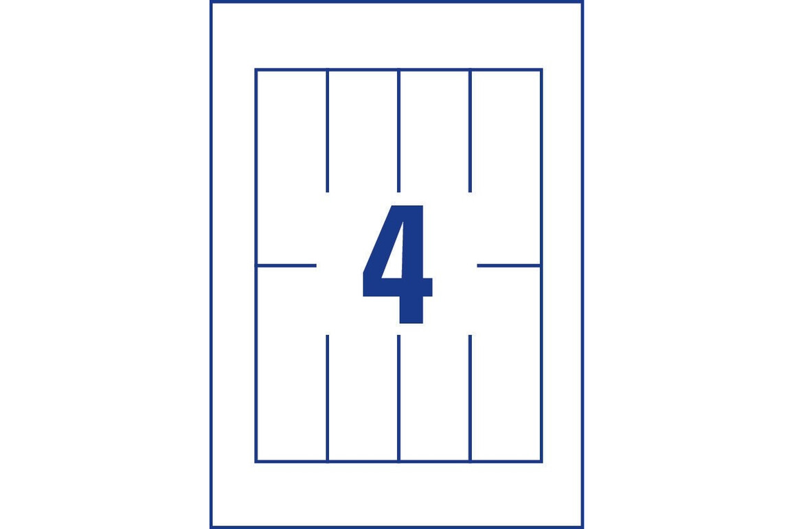 Tischkarten 110x40mm ILK 2, Art.-Nr. C32253-25 - Paterno Shop