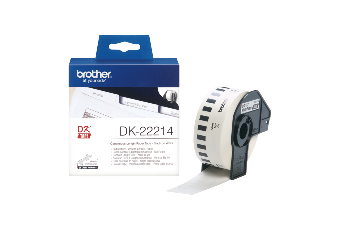 Etikett-Endlos  Brother Länge 30,48m, Art.-Nr. DK22214 - Paterno Shop