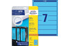 Etiketten A4 Ordnerrücken 38 x 192 mm blau, Art.-Nr. L476-25-BL - Paterno Shop Etiketten A4 Ordnerrücken 38 x 192 mm blau, Art.-Nr. L476-25-BL - Paterno Shop