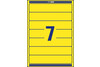 Etiketten A4 Ordnerrücken 38 x 192 mm gelb, Art.-Nr. L476-25-GE - Paterno Shop