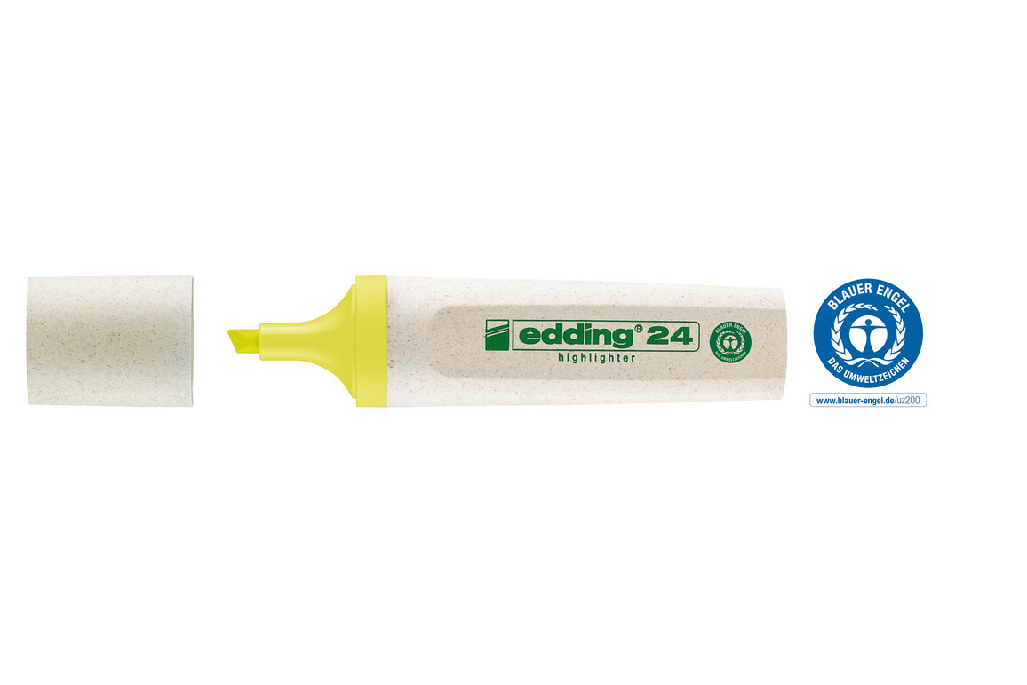 Textmarker Edding 24 EcoLine gelb, Art.-Nr. 24EDDING-GE - Paterno Shop