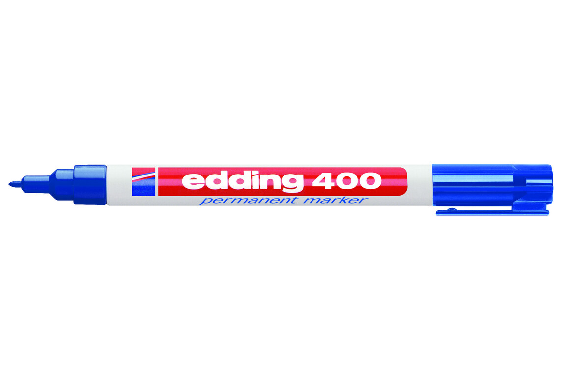 Marker Edding 400 permanent blau, Art.-Nr. 400-BL - Paterno B2B-Shop