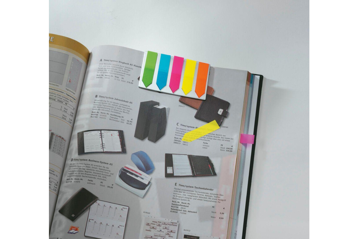 Haftmarker Sigel Film 50x12 mm Pfeil mit Clip, Art.-Nr. HN611 - Paterno Shop