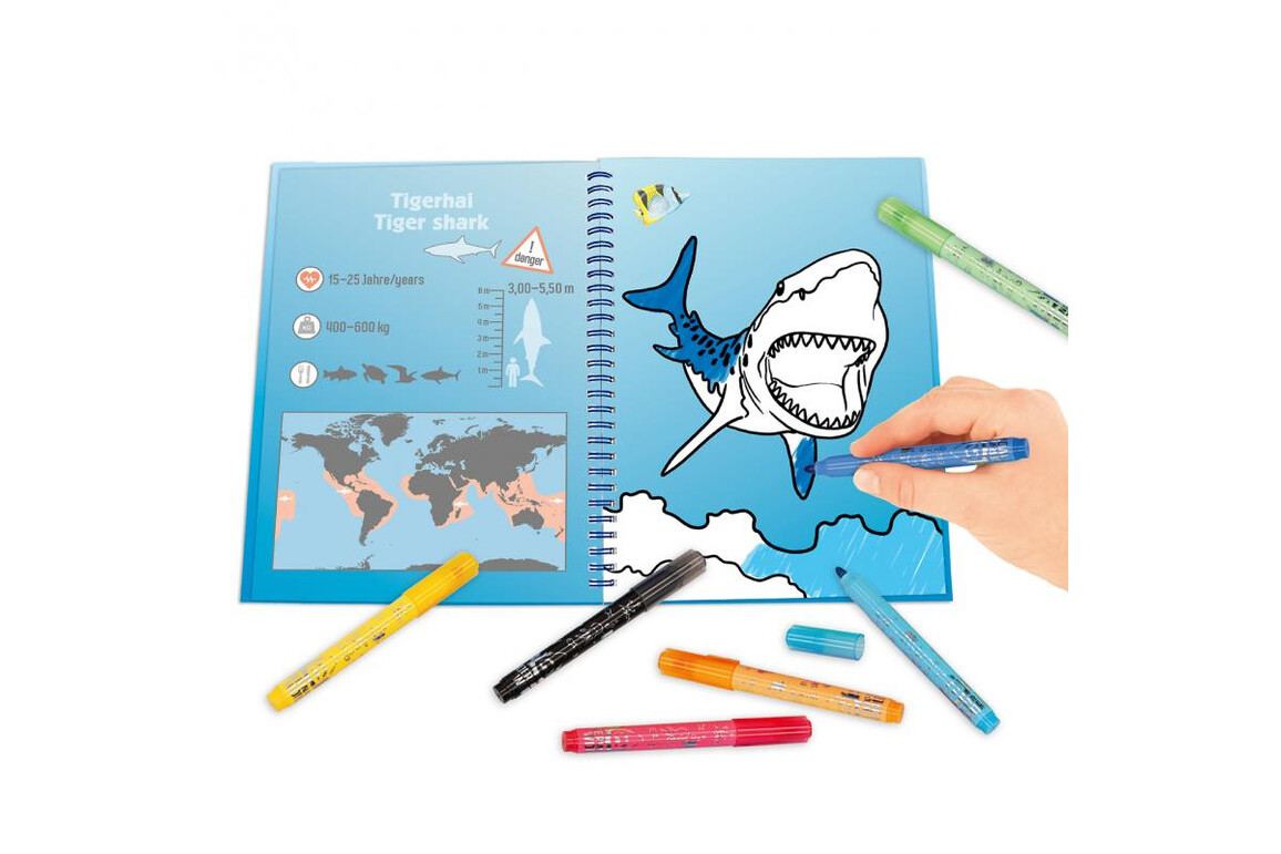 Malbuch-Set UNDERWATER World, Art.-Nr. 4010070444297 - Paterno Shop