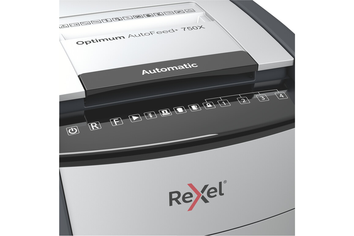 Aktenvernichter Rexel Optimum Auto+ 750X, Art.-Nr. 2103750EU - Paterno Shop