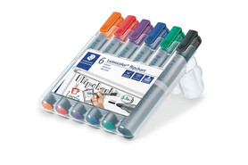 Flipchartmarker Staedtler 356 WP6 permanent, Art.-Nr. 356-WP6 - Paterno Shop