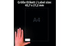 Etiketten Mini Laser 45,7 x 21,2 mm weiss, Art.-Nr. L7636-25 - Paterno Shop