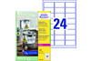 Etiketten ZWF Wetterfest 63,5 x 33,9 mm, Art.-Nr. L4773-100 - Paterno Shop