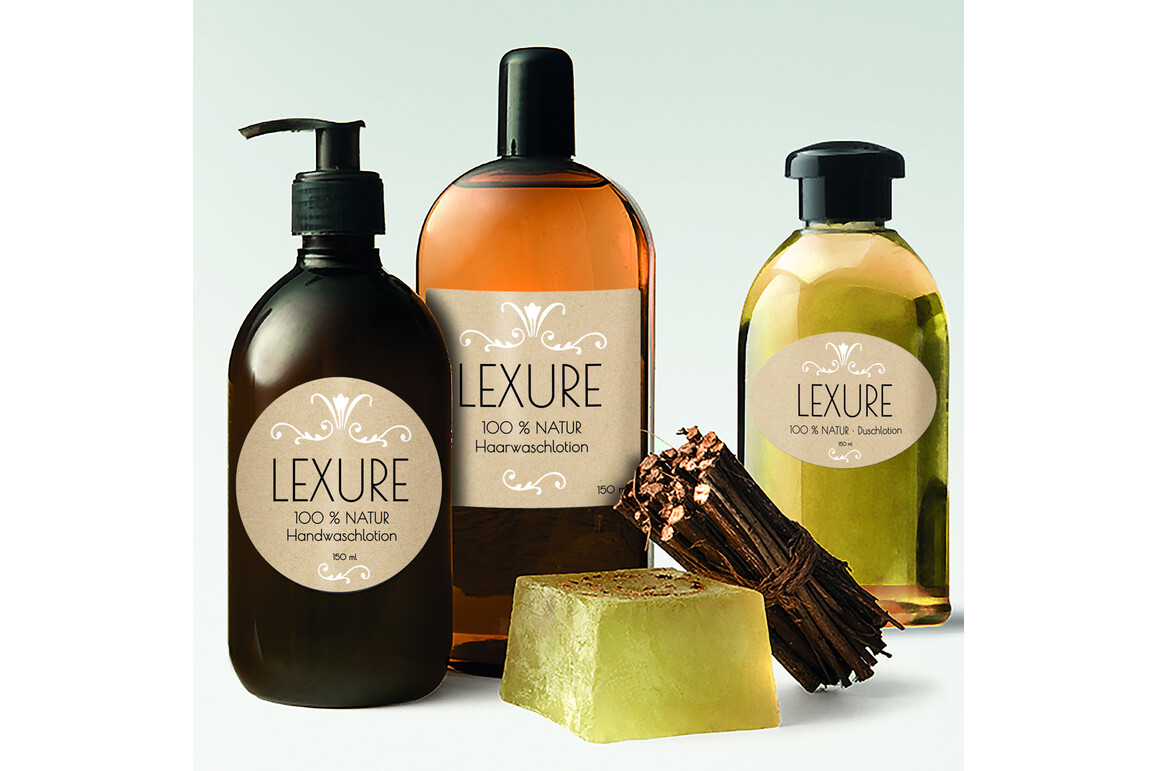 Etiketten ZWF 60mm rund naturbraun, Art.-Nr. L7106-25 - Paterno Shop