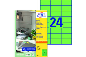 Kopieretiketten ZWF 70 x 37 mm, grün, Art.-Nr. 3450ZWF - Paterno Shop