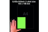 Kopieretiketten ZWF 105 x 148 mm, grün, Art.-Nr. 3458ZWF - Paterno Shop