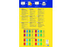 Etiketten ZWF 63,5 x 33,9 mm, blau, Art.-Nr. L6032-20 - Paterno Shop