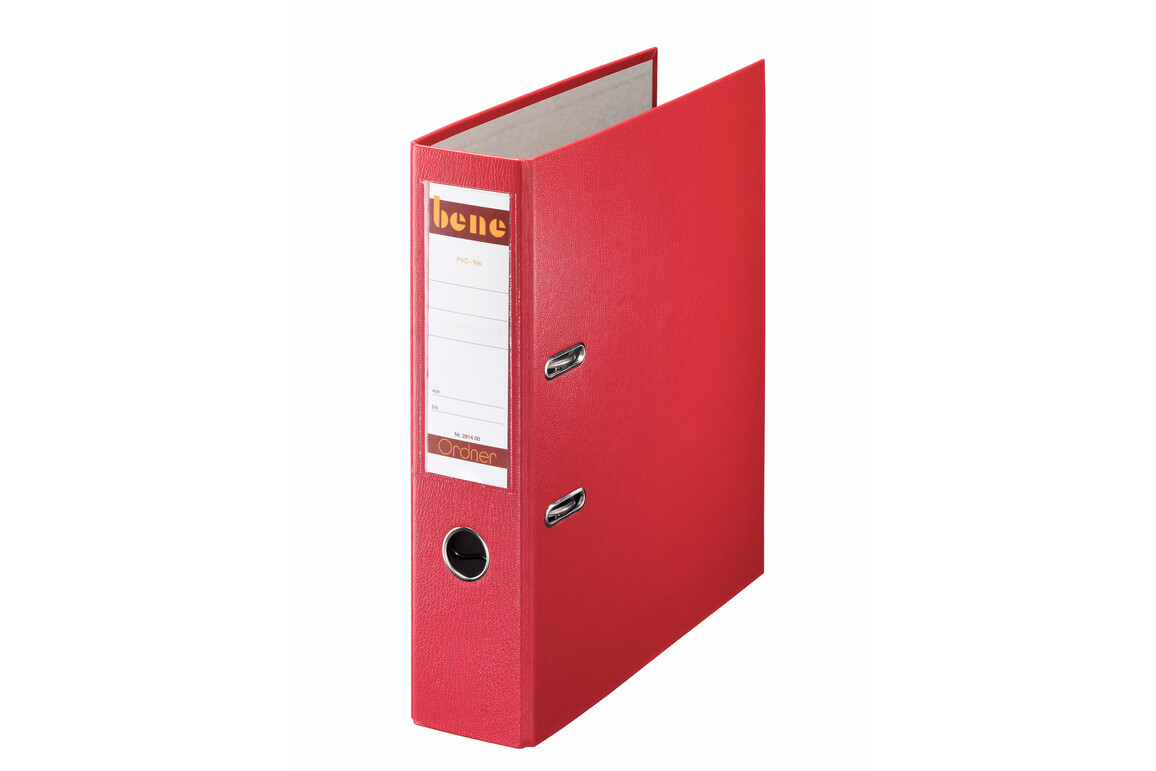 Ordner Bene Standard breit rot, Art.-Nr. 291400-RT - Paterno B2B-Shop