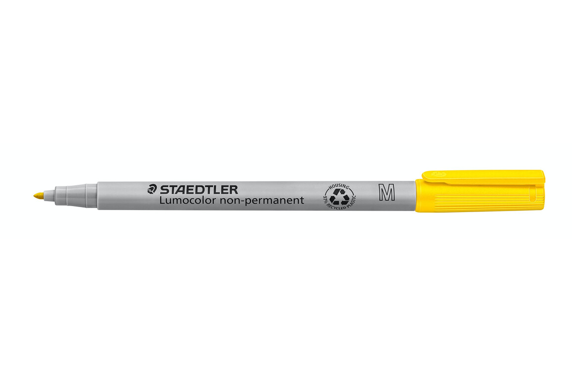 Folienschreiber Staedtler LC M WL gelb, Art.-Nr. 315WL-GE - Paterno Shop