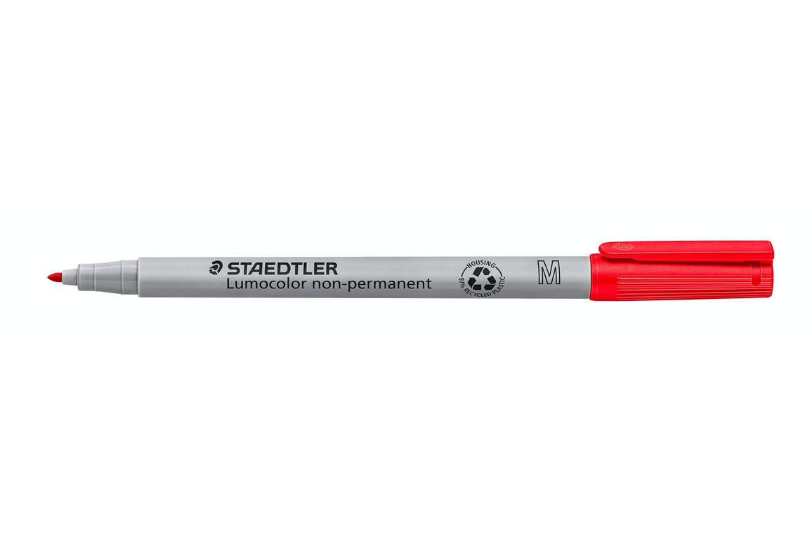 Folienschreiber Staedtler LC M WL rot, Art.-Nr. 315WL-RT - Paterno Shop