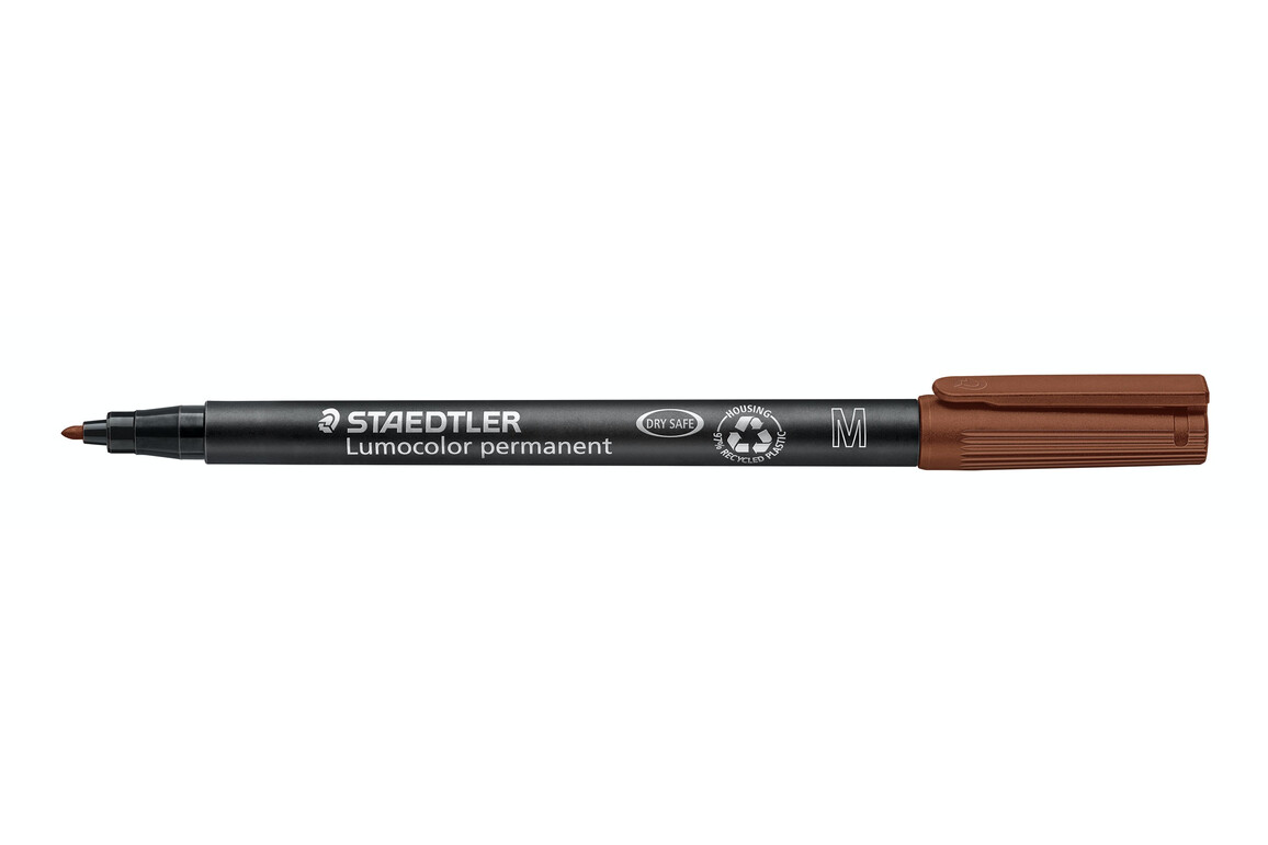 Folienschreiber Staedtler LC M WF braun, Art.-Nr. 317WF-BR - Paterno Shop