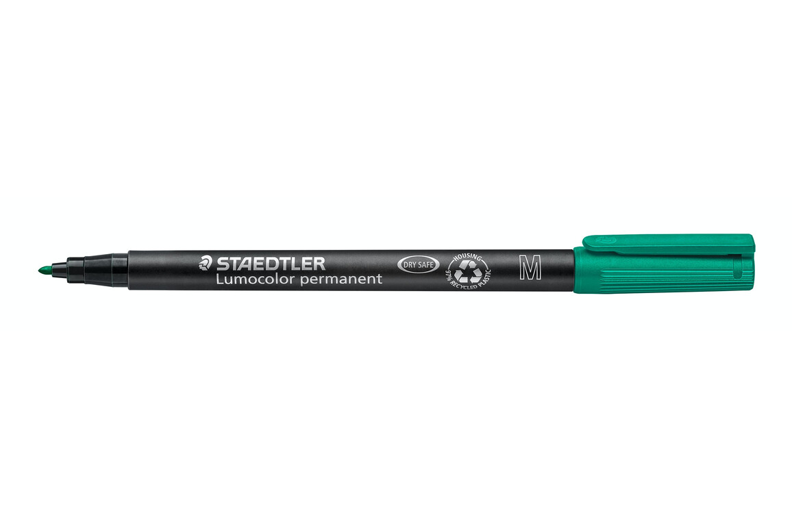 Folienschreiber Staedtler LC M WF grün, Art.-Nr. 317WF-GN - Paterno Shop