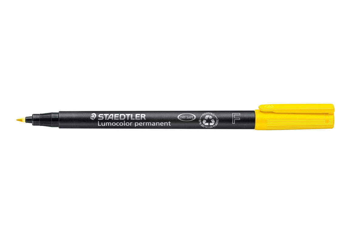 Folienschreiber Staedtler LC F gelb, Art.-Nr. 318WF-GE - Paterno Shop