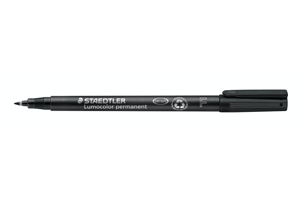 Folienschreiber Staedtler LC F schwarz, Art.-Nr. 318WF-SW - Paterno Shop