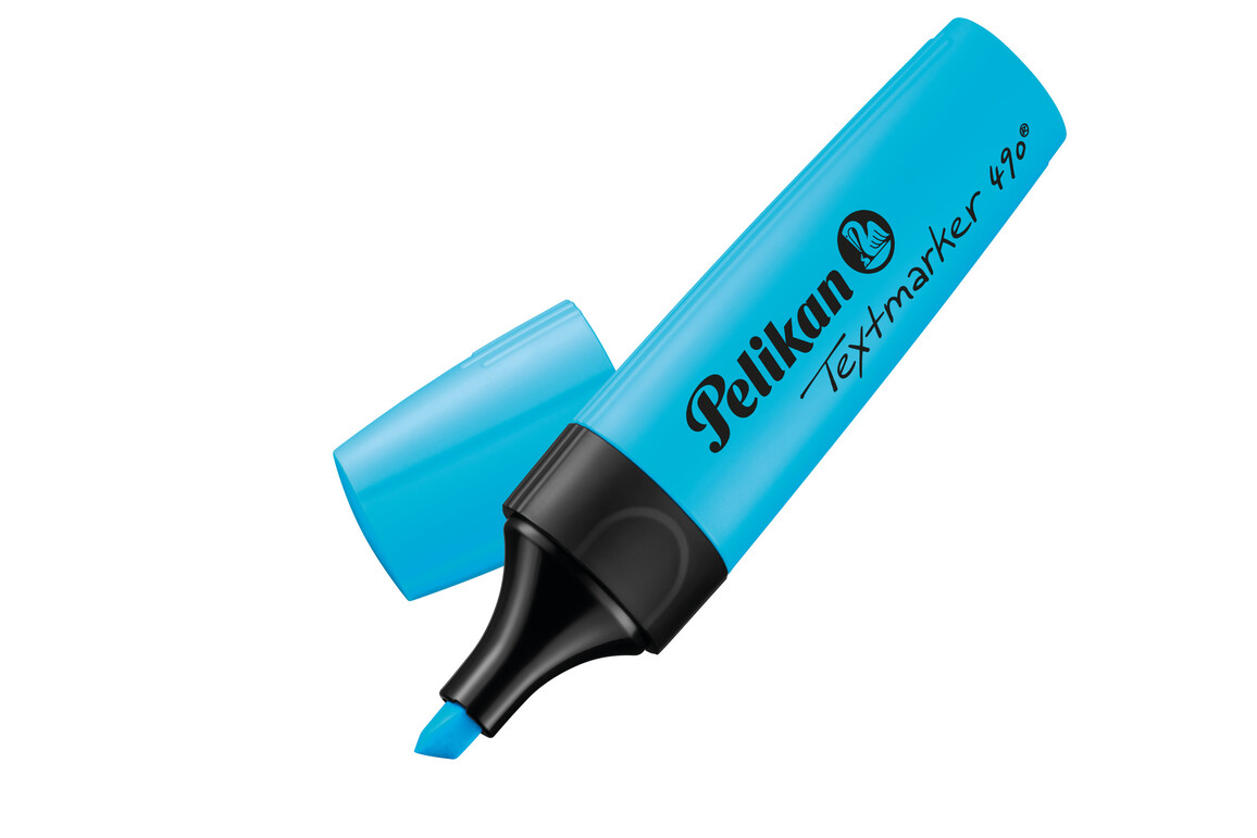Textmarker Pelikan 490 blau, Art.-Nr. 490P-BL - Paterno Shop