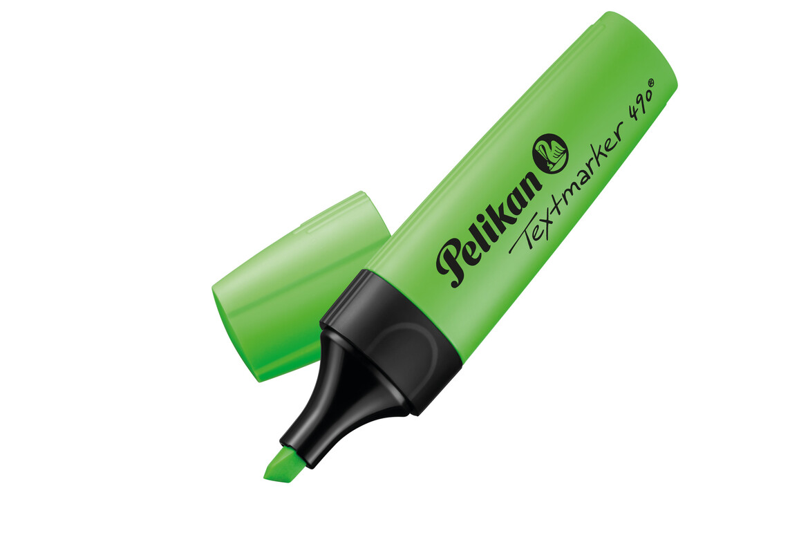 Textmarker Pelikan 490 grün, Art.-Nr. 490P-LGN - Paterno B2B-Shop