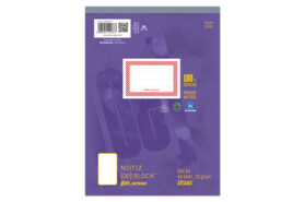 Notizblock Ursus A4 48 Blatt 70g/qm, Art.-Nr. 036448 - Paterno Shop